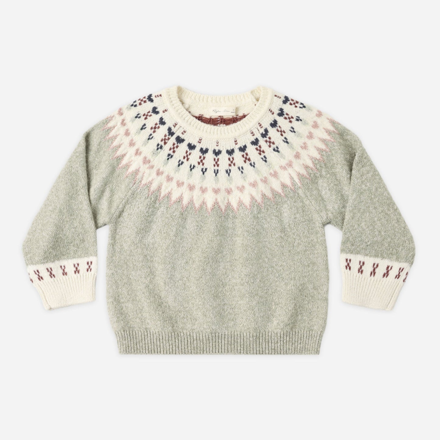 Sage Fair Isle Sweater