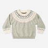 Sage Fair Isle Sweater
