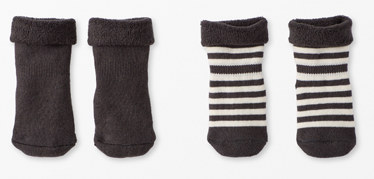 Soft Black Socks 2-pack