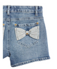 Two Tone Bow Pocket Shorts