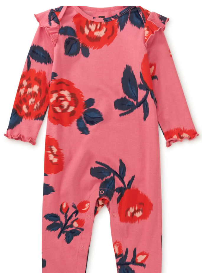 Ruffle Turkish Rose Romper