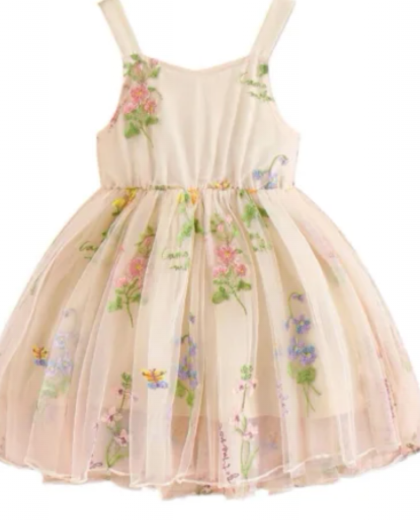 Ivory Garden Party Dress