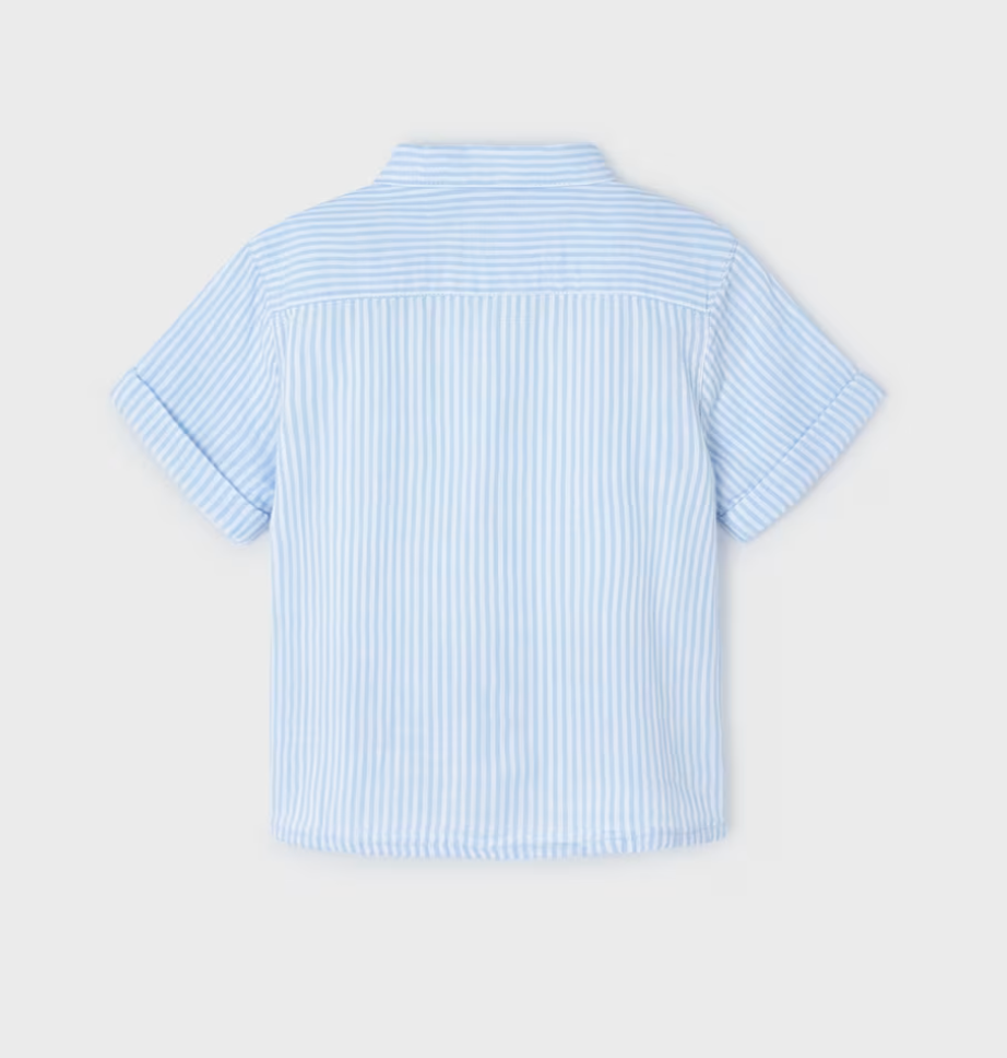 Powder Blue Stripe Shirt