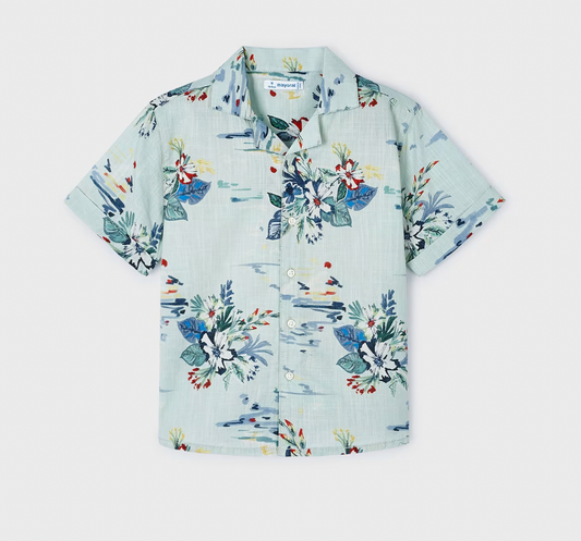 Botanical Print Shirt