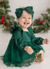 Green Mistletoe Tulle Dress