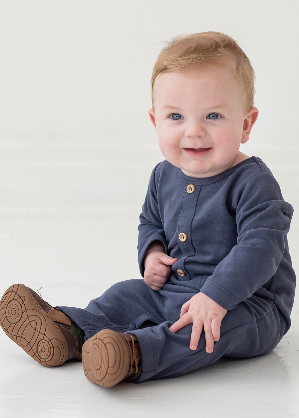 Blue Robyn Romper