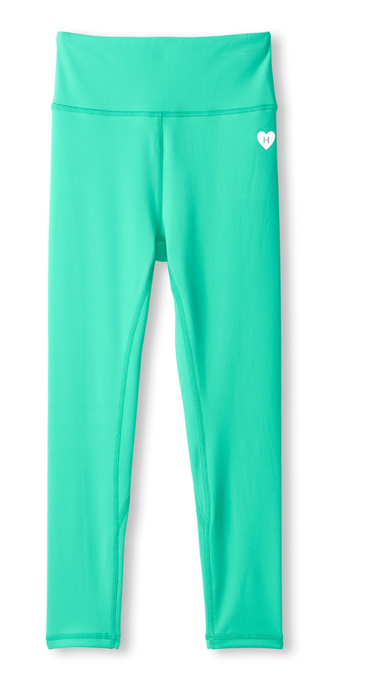 Aqua Green Active Leggings