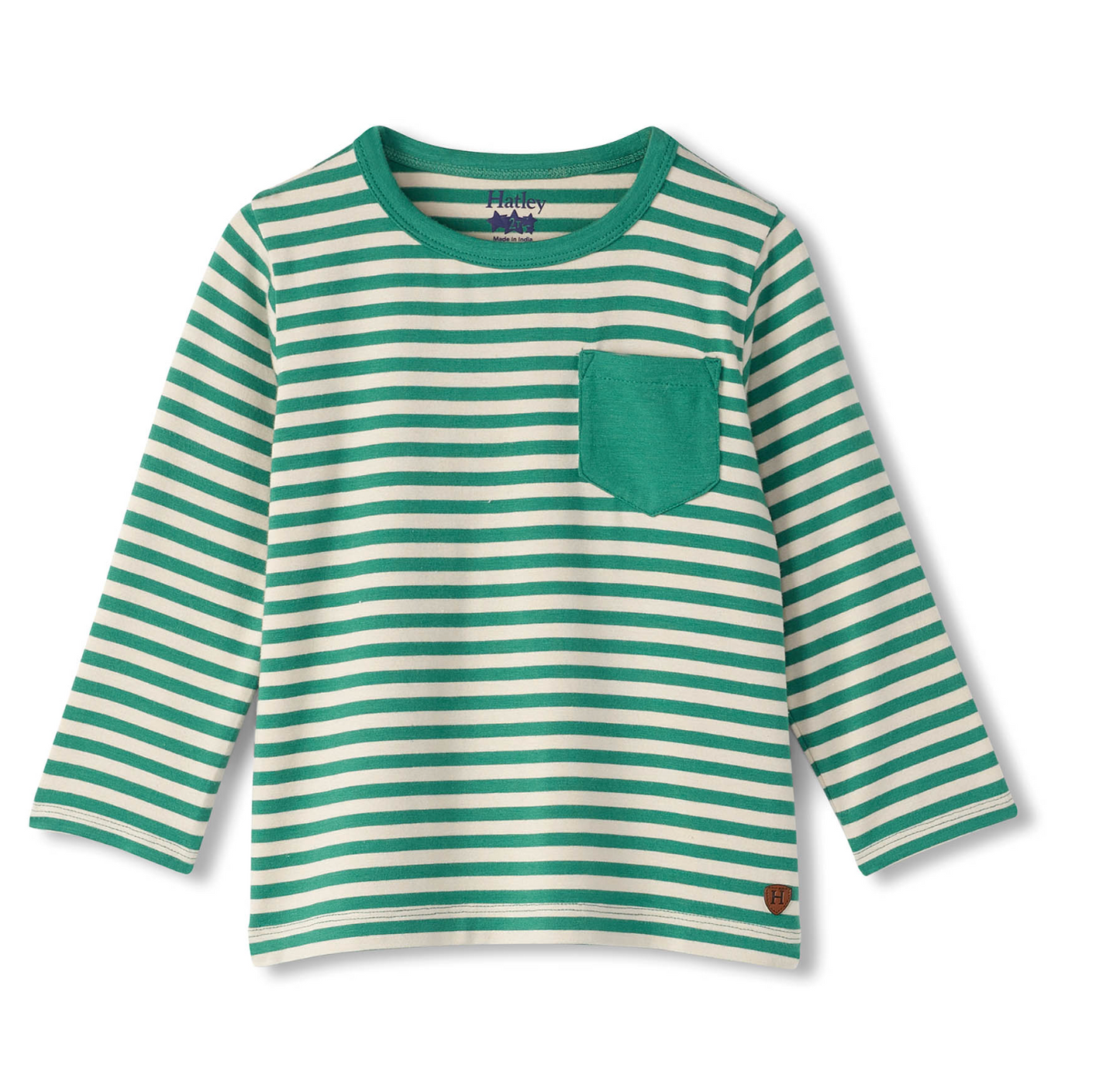 Sea Green Striped Top