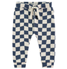 Blue Checkerboard Sweatpants