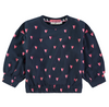 Navy Hearts Sweatshirt