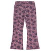 Dusty Purple Floral Flare Pant