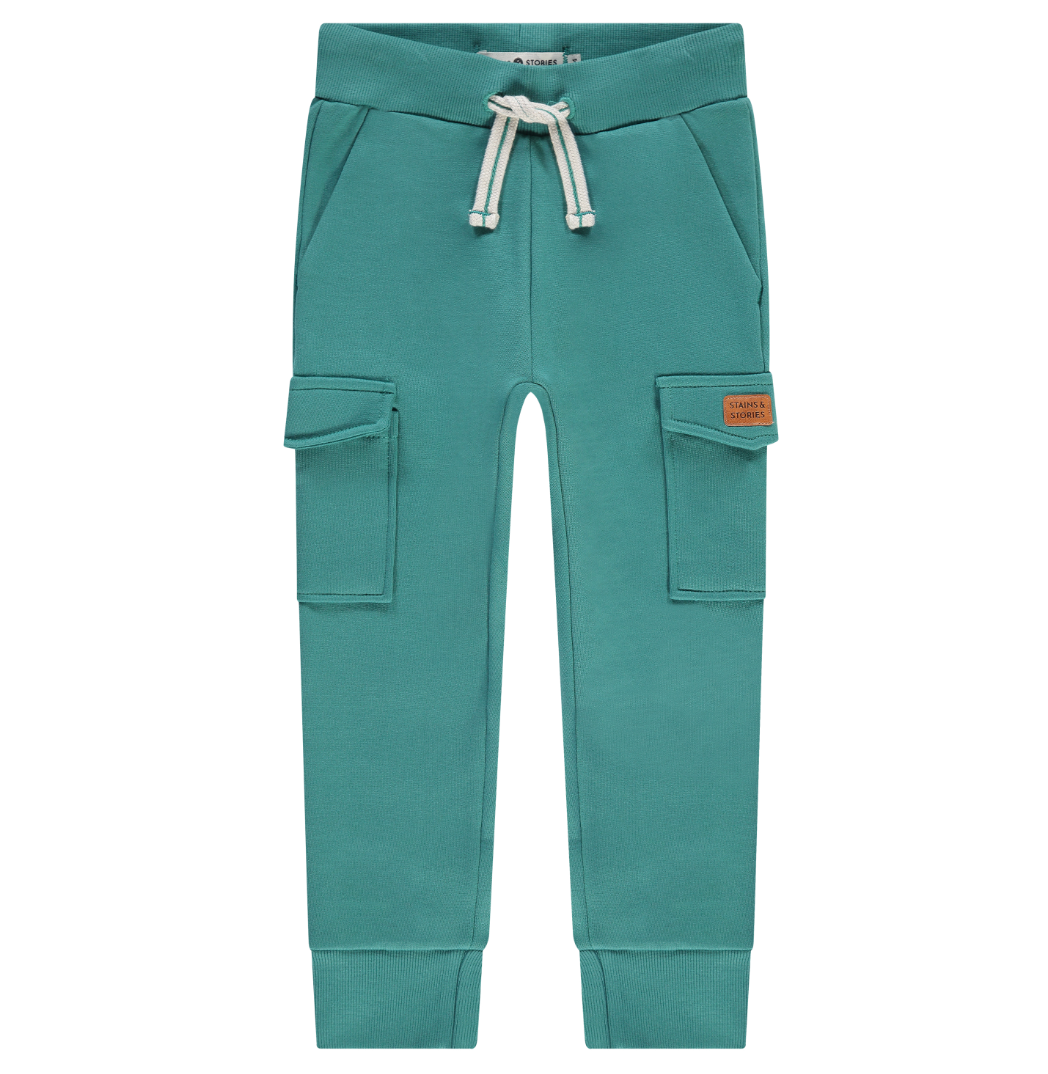 Aqua Cargo Sweatpants