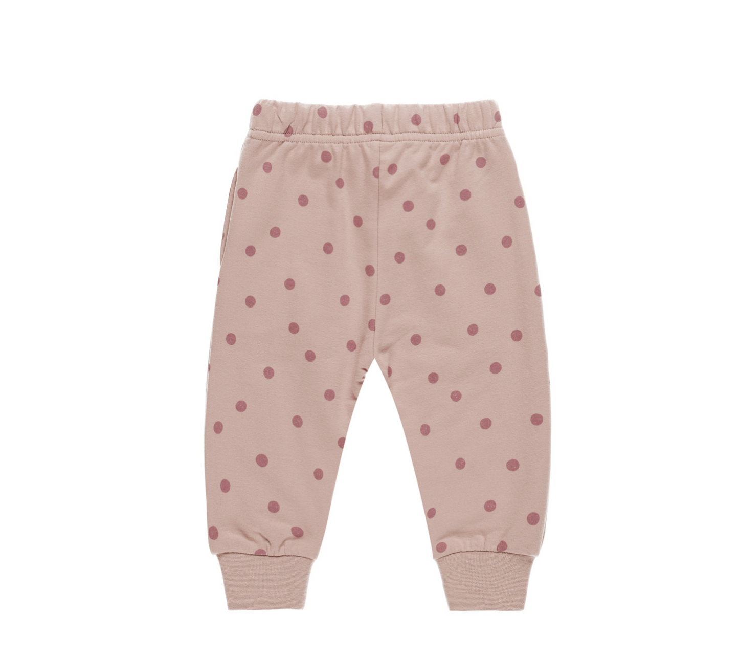 Mauve Polka Dot Jogger