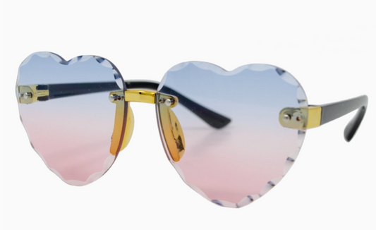 Framless Heart Sunglasses