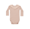 Blush Ruffle Collar Bodysuit