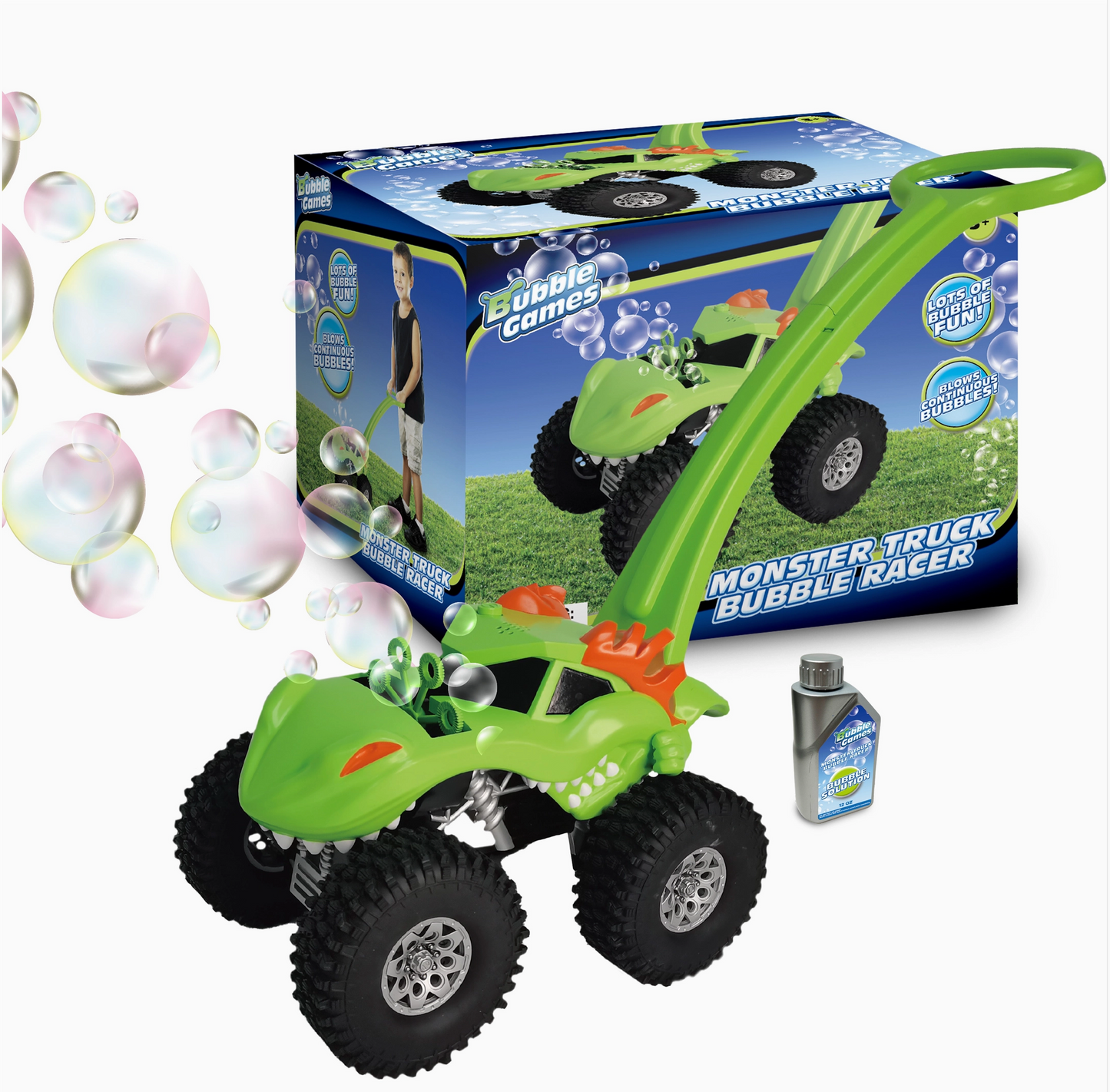 Monster Truck Bubble Racer