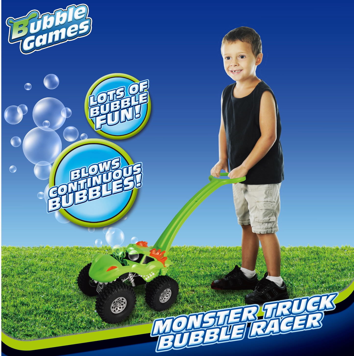 Monster Truck Bubble Racer