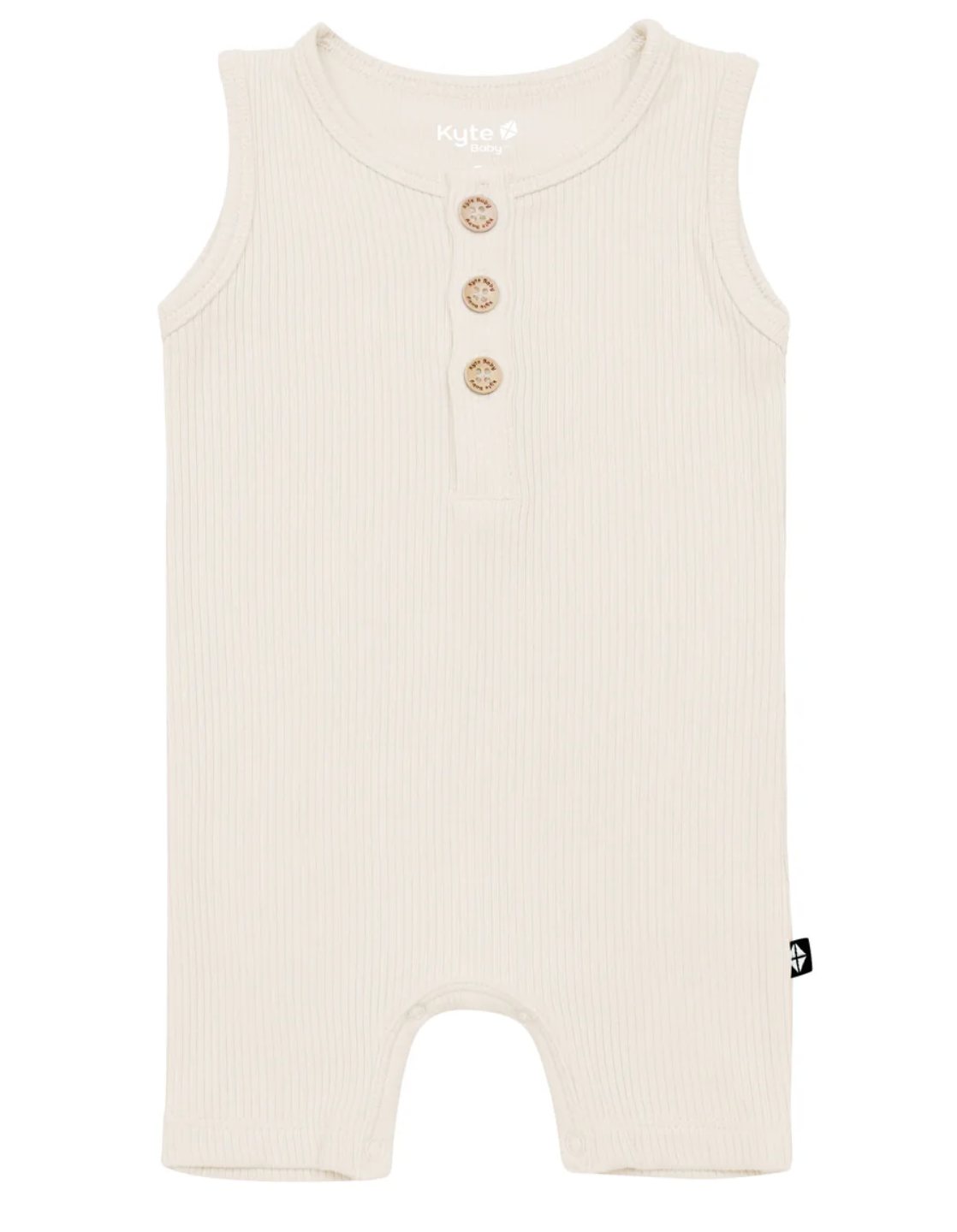 Oat Ribbed Shortall