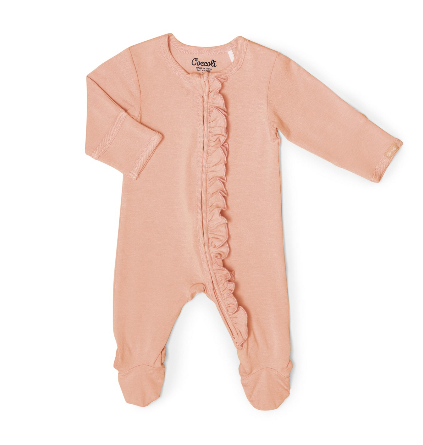 Soft Clay Ruffle Footie