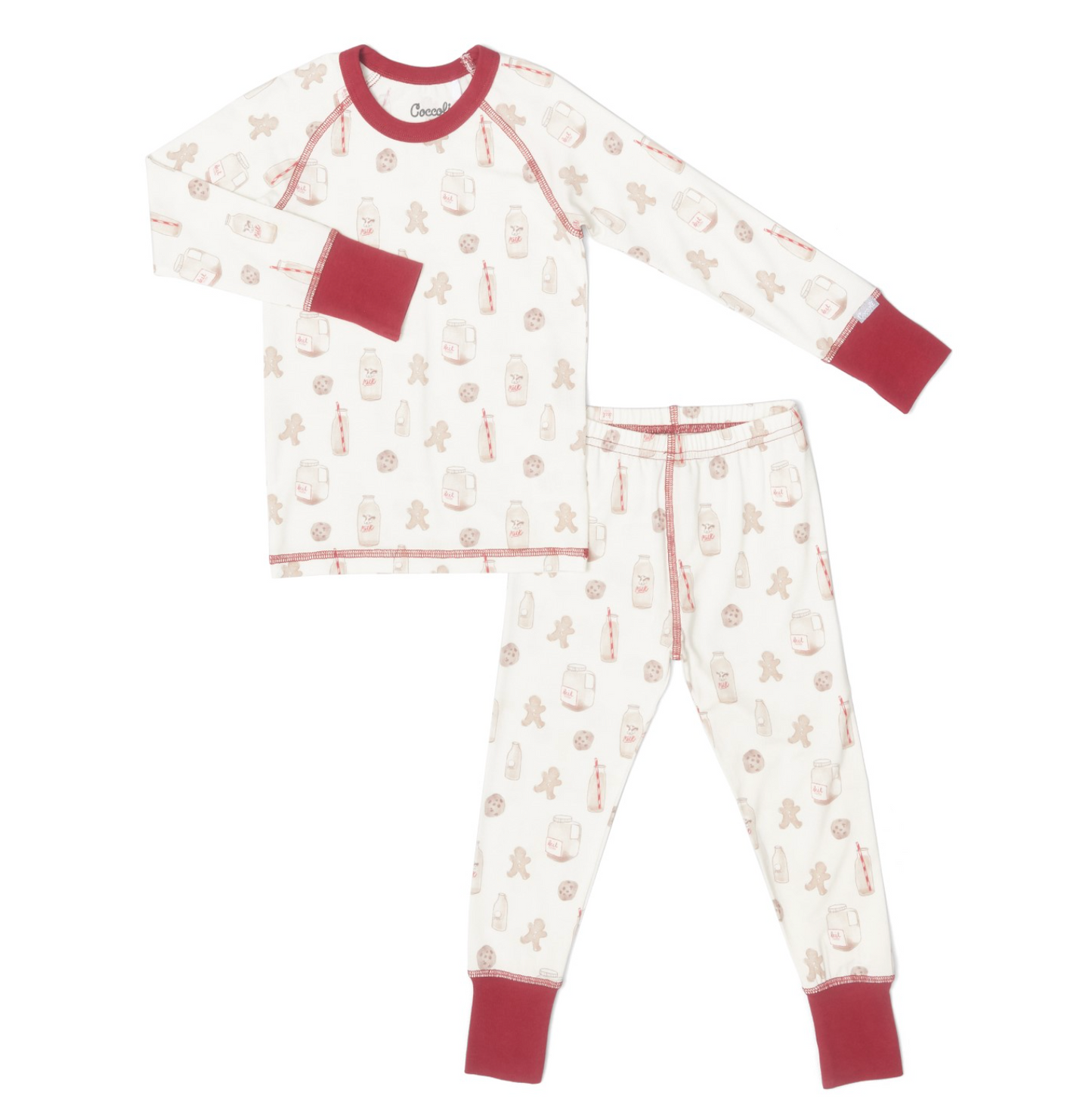 Gingerbread and Milk Pajama Set