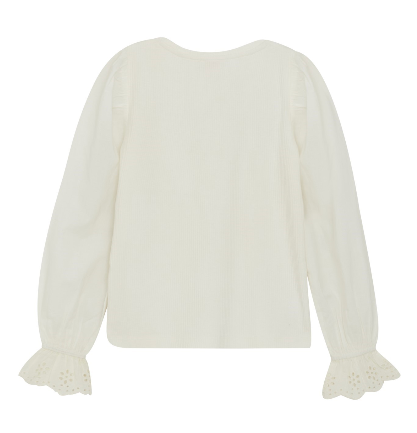 Cloud Ruffle Sleeve Top