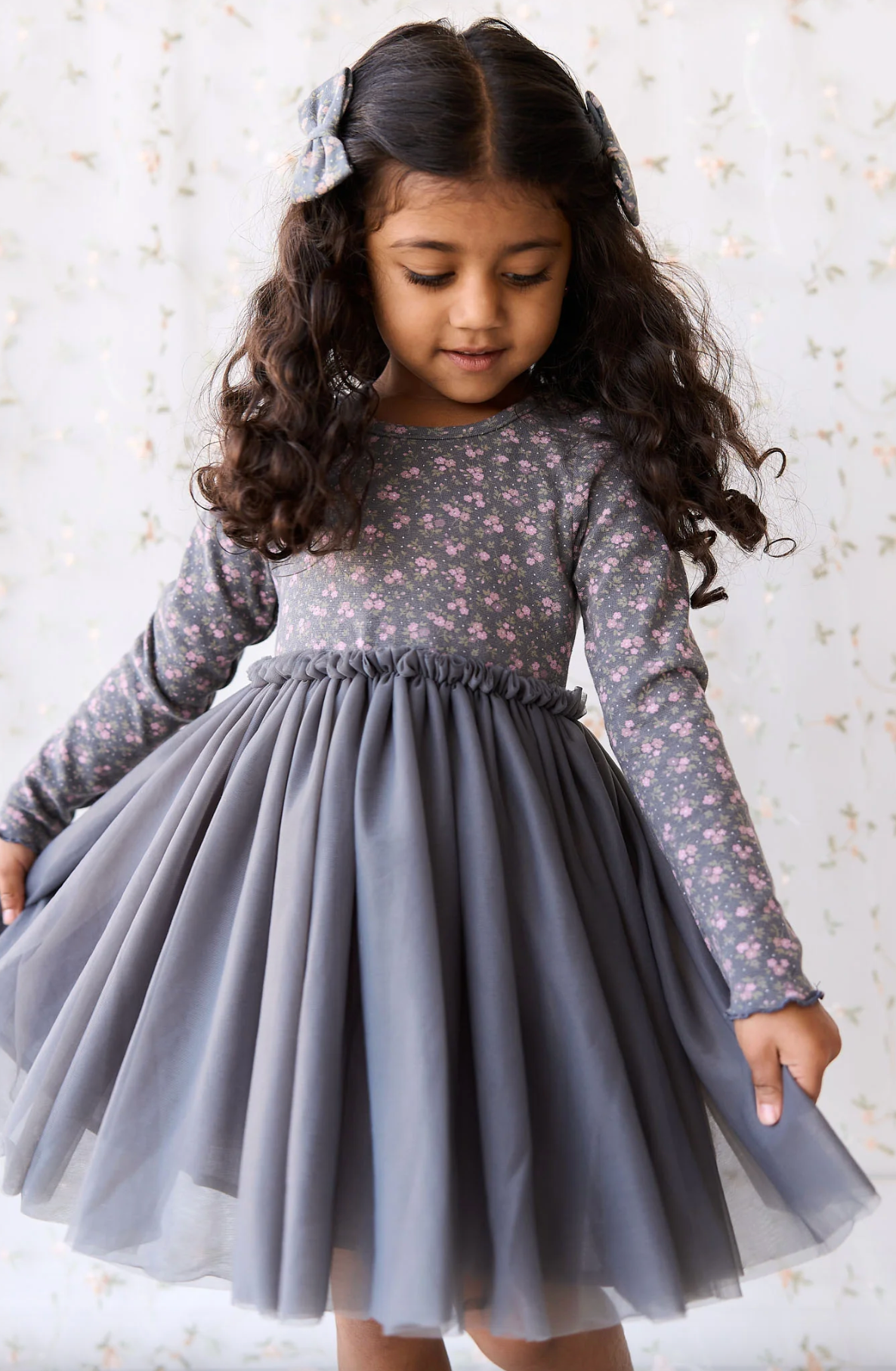 Rosalie Floral Tulle Dress