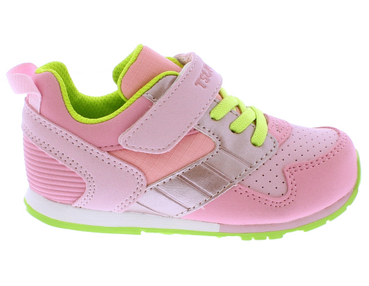 Pink/Apple Racer Sneaker (Child)