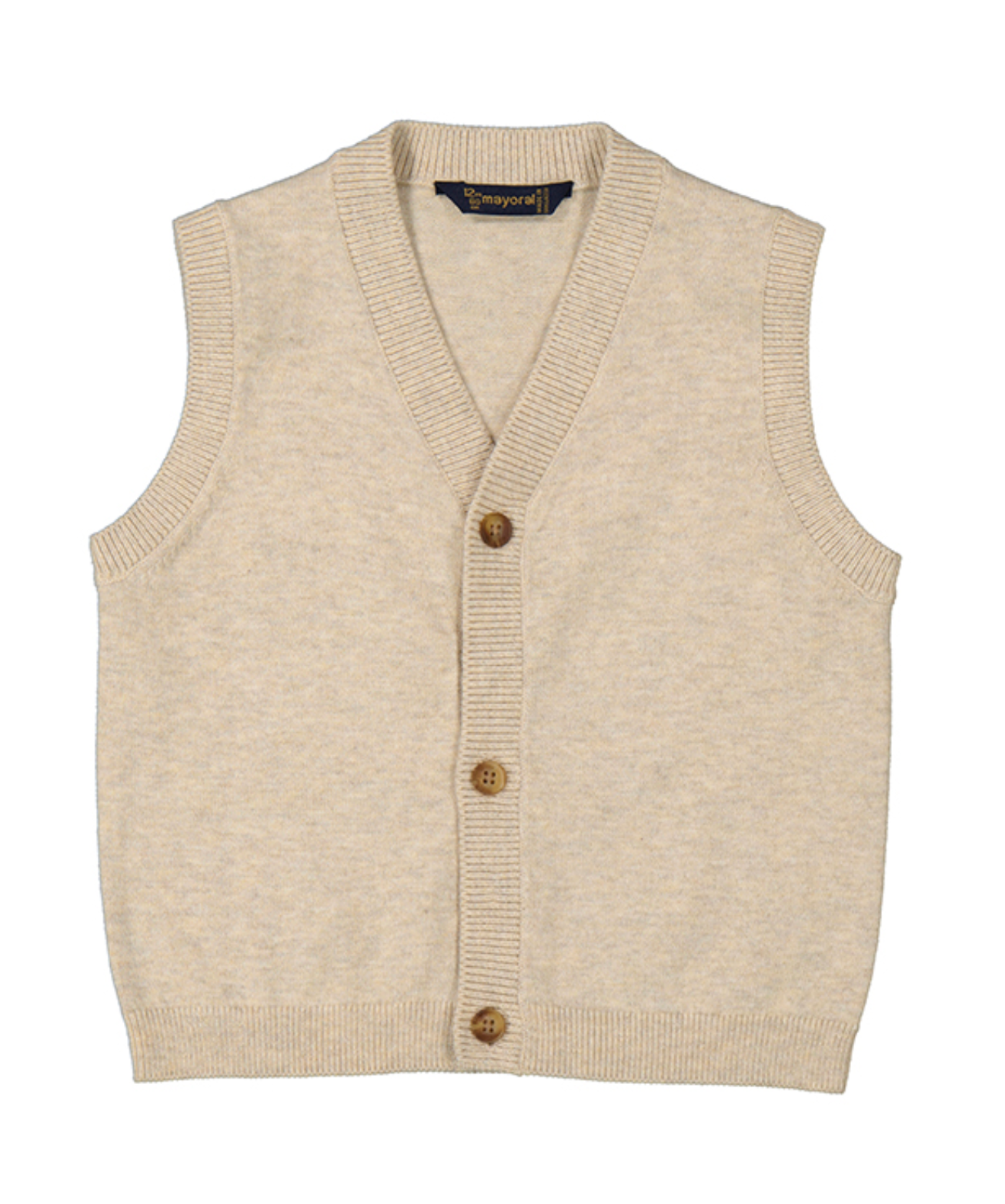 Tan Button Vest