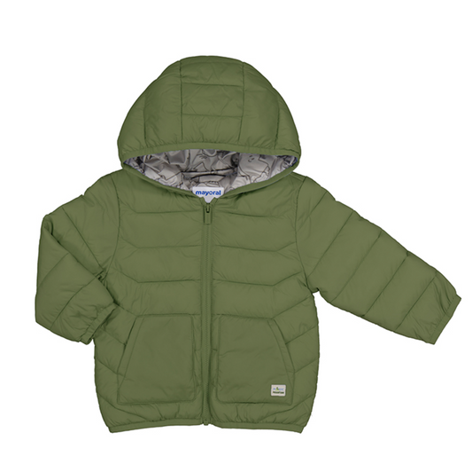 Forest Green Puffy Jacket