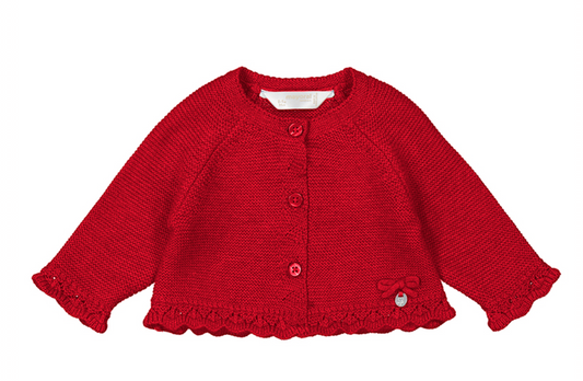 Red Baby Cardigan