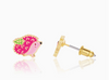 Prickly Pink Hedgehog Earrings