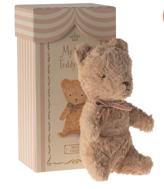 My First Teddy-Powder with Brown Bow