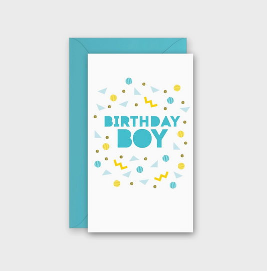 Birthday Boy Elements Card