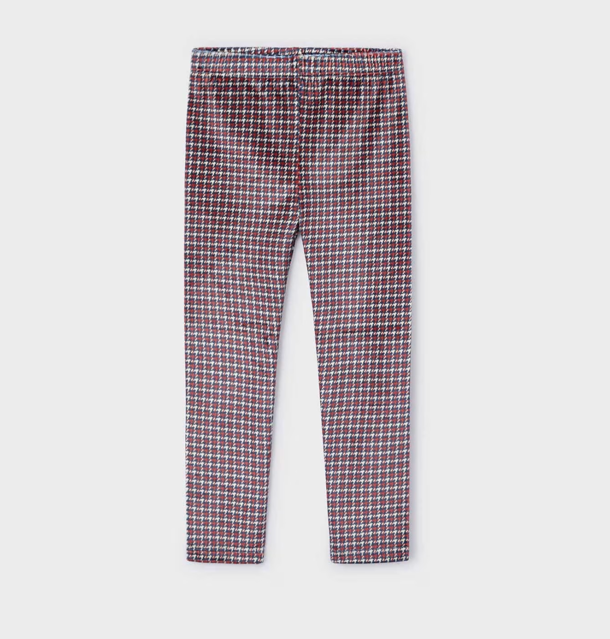 Red Houndstooth Leggings