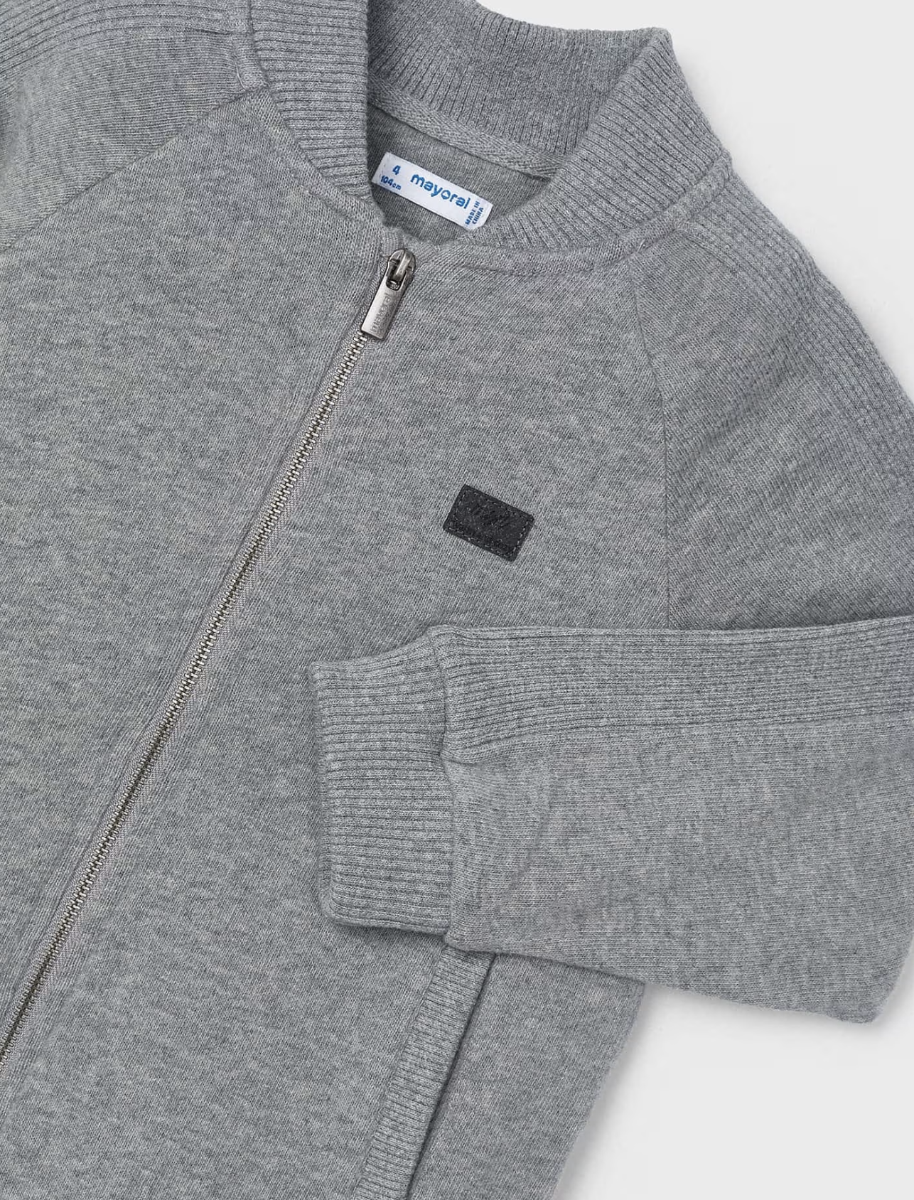 Heather Grey Zip Jacket