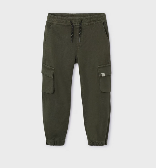 Moss Green Cargo Jogger