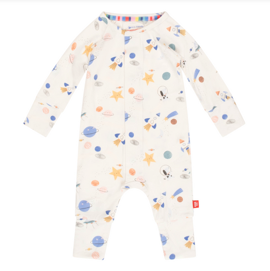 Stellar Tails Magnetic Romper