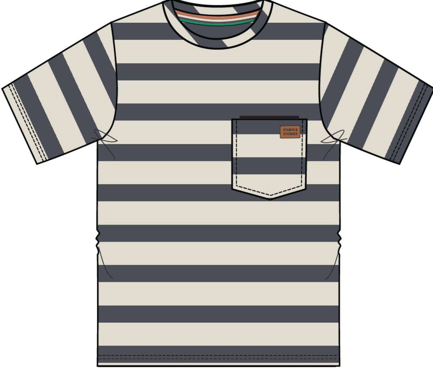 Night Stripe Tee