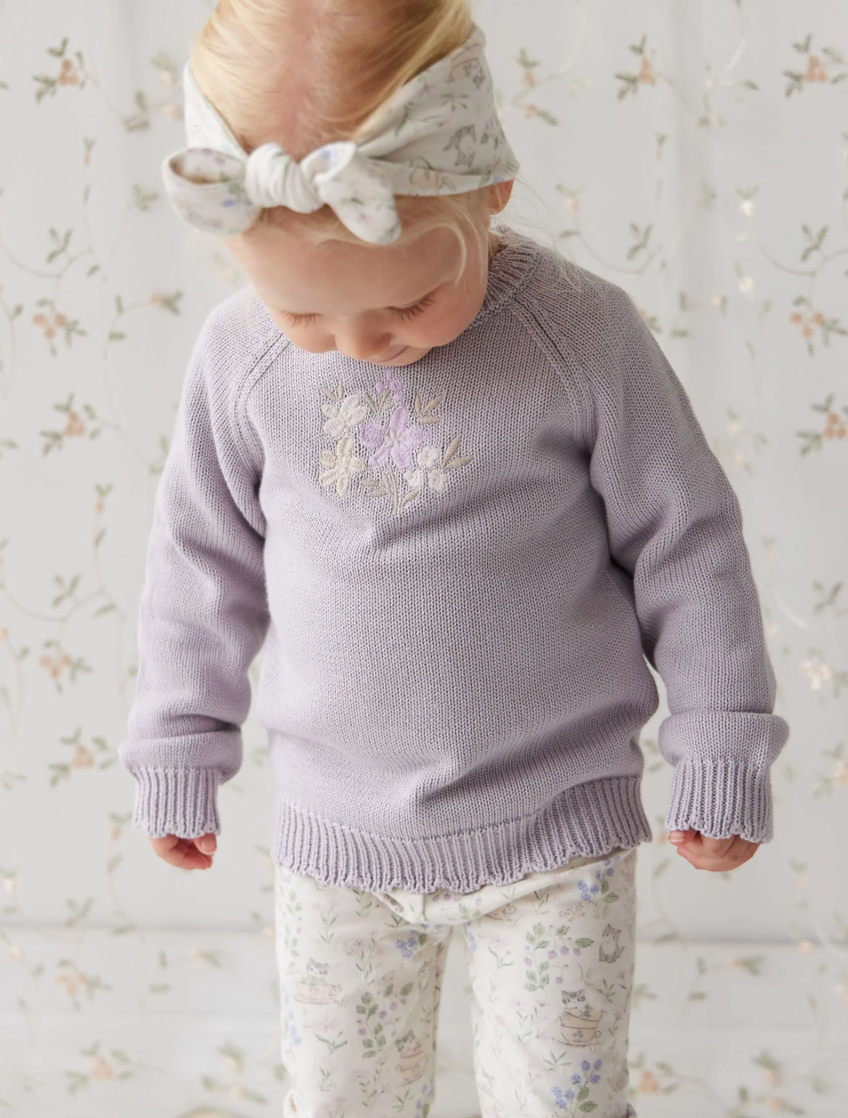 Starling Goldie Bouquet Sweater