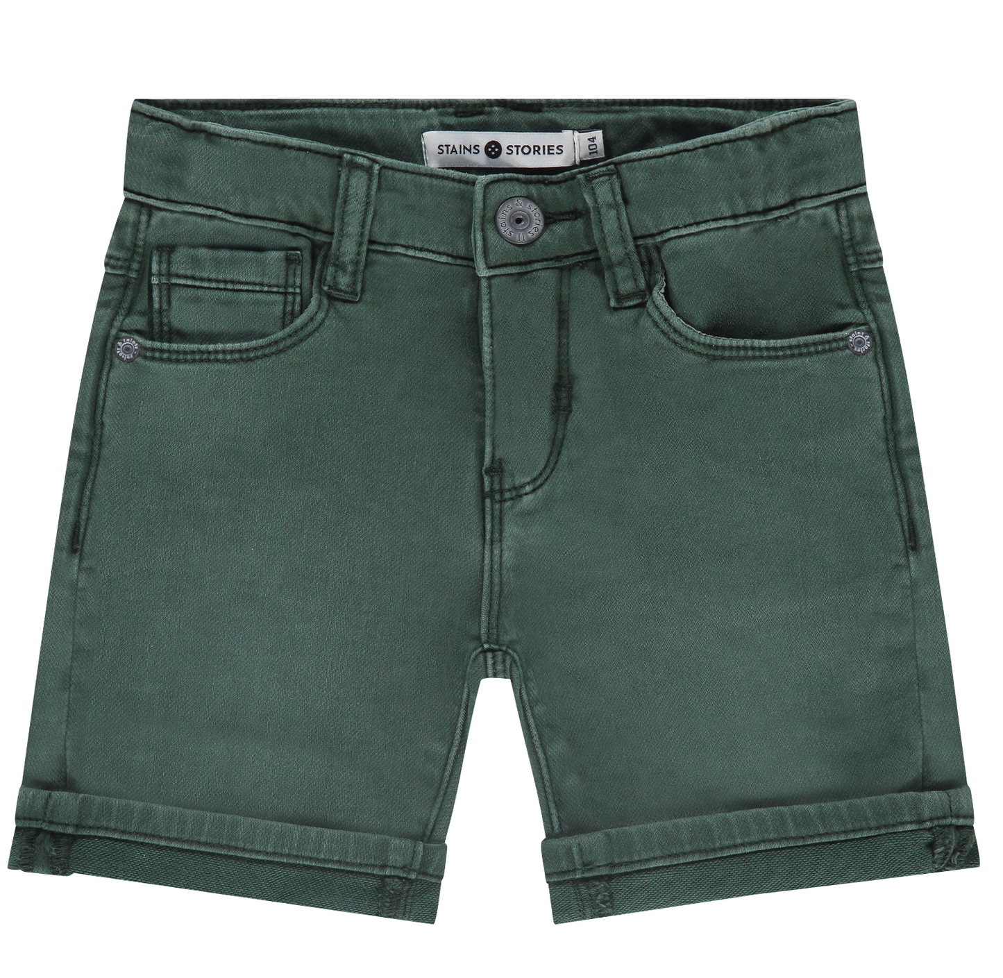 Bottle Green Shorts