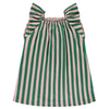 Green Blush Stripe Dress