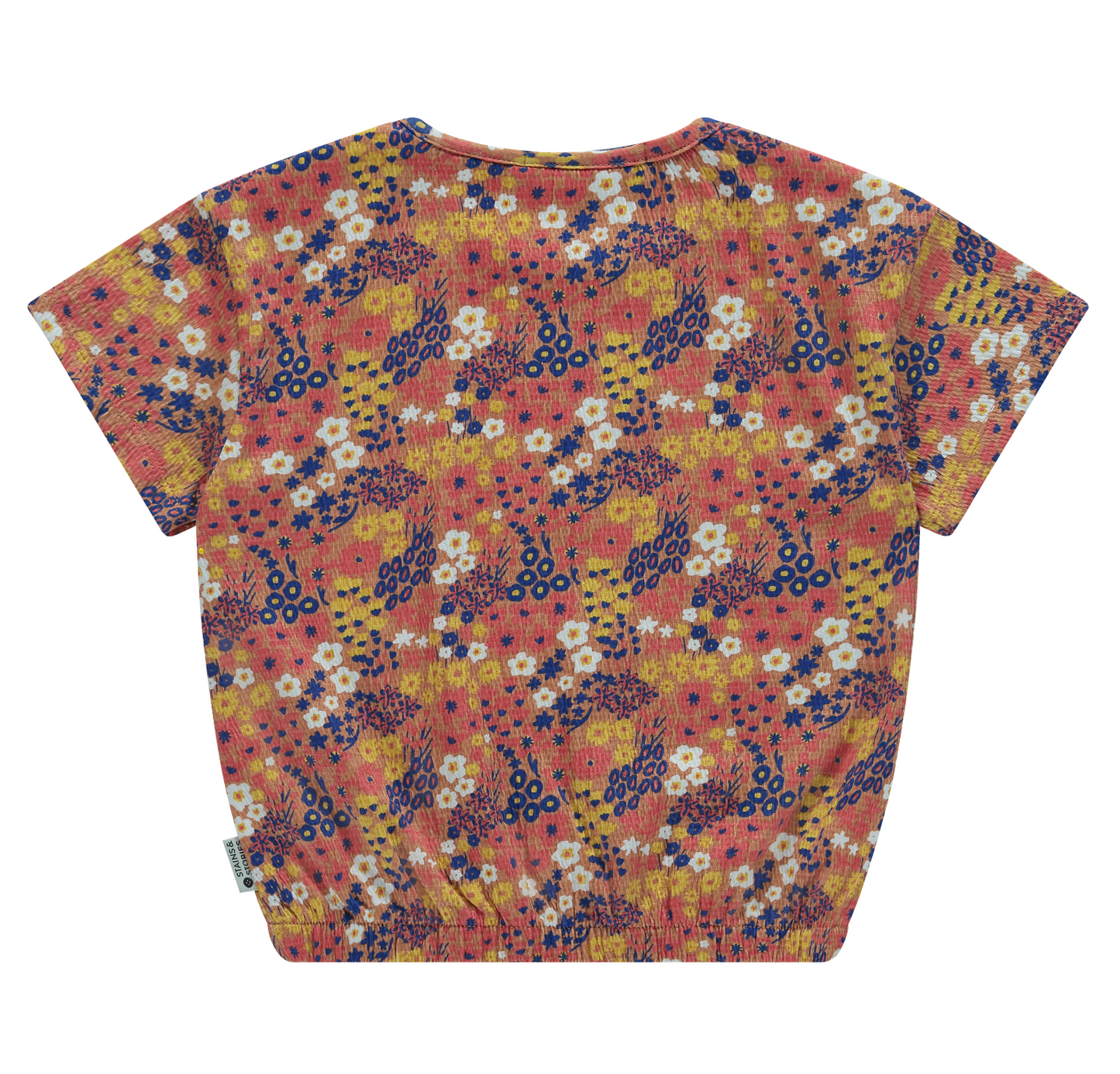 Dusty Orange Floral Top