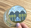 Canyon Camper Vinyl 2" Sticker