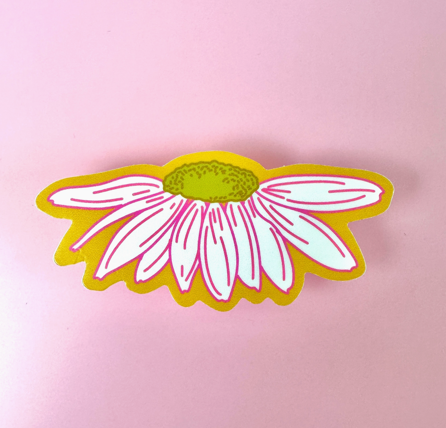 Flower Daisy Vinyl Sticker