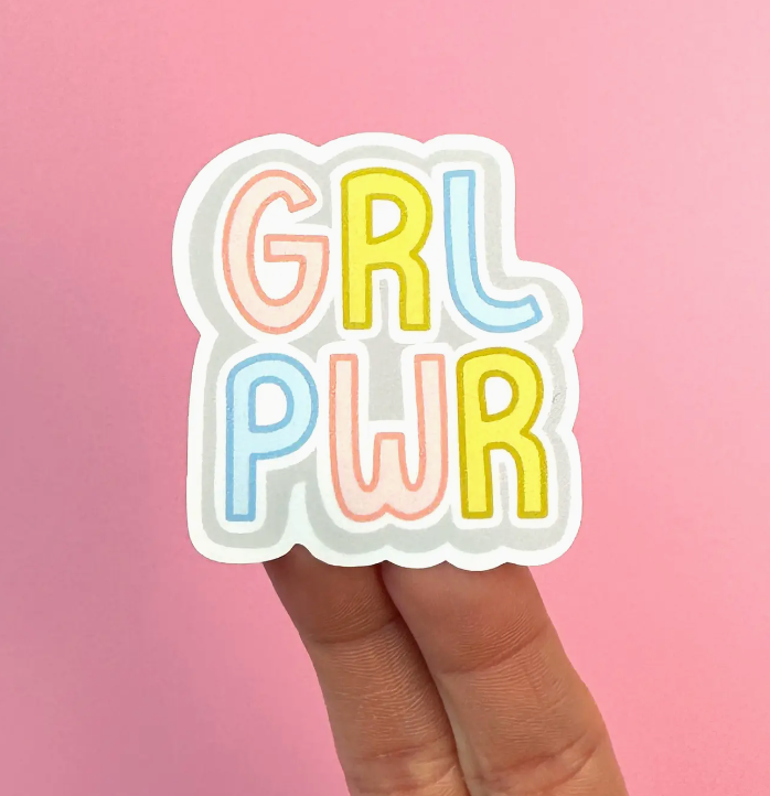 Girl Power Vinyl Sticker