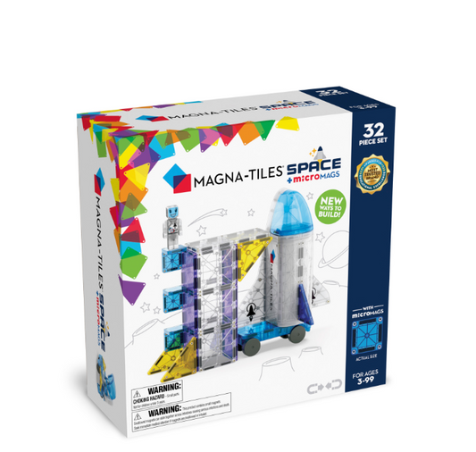 Magna-Tiles® Space 32 Piece Set