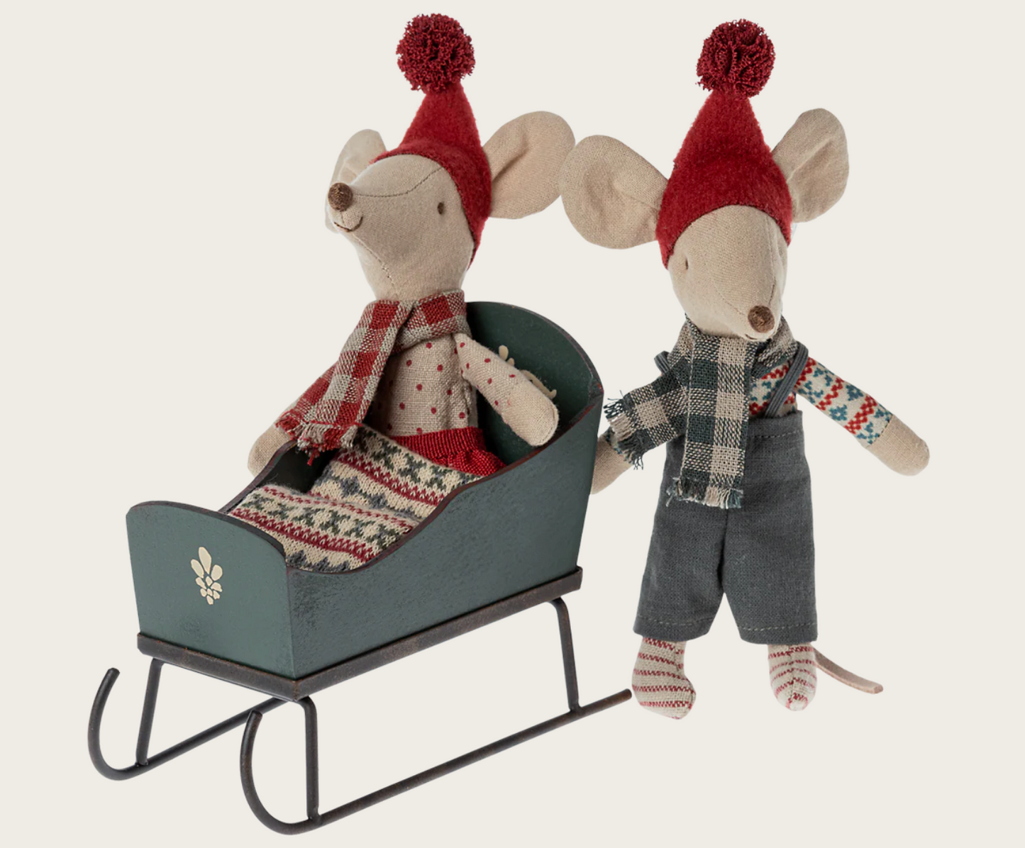 Green Sleigh Mouse