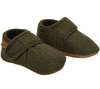 Green Baby Wool Slippers