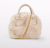 Furry Champagne Purse