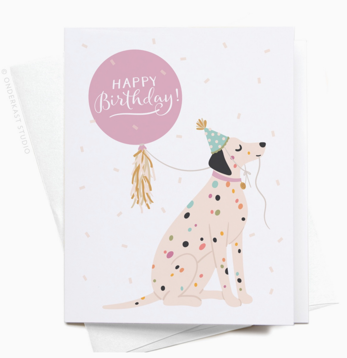 Dalmation Birthday Greeting Card